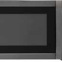 SHARP Countertop Microwave Oven with Removable 12.4" Carousel Turntable, 1.4 Cubic Feet, 1100 Watt, Black Stainless Steel
