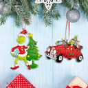 Merry Grinchmas Christmas Ornaments 10 Piece Brand New In Original Packaging