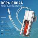 DG94-01012A Gas Range Oven Igniter for Samsung - NX58H95 NX58H99 NX58J NX58K NX58M Series Range Oven Bake Igniter Replacement 4011538 AP5967723 PS11720750 EAP11720750 | by PANDEELS