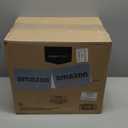 Amazon Basics Plastic Storage Containers with Secure Latching Lids, Stackable Organization Bins for Organizing, Clear/Grey, 12 Quart, Set of 6