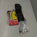 Preboun 2 Sets 12 ft Now Open Feather Flags Pole Kit for Business Advertising Feather Sign with Poles and Ground Spikes Open Flags Banner for Store Outside Signs (Blue)