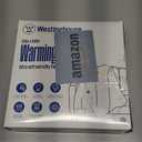 Westinghouse Electric Blanket Heated Throw, Super Cozy Soft Flannel 50"" x 60"" Heated Throw with 6 Fast Heating Levels & 2-10 Auto-Off, Machine Washable, ETL&FCC Certification, Home Office Use, Grey (Charcoal)