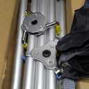 LOLOTONG Smoke Detector Changer Tool for Ceiling with 10.5FT Extension Pole and 1 Tool Pack, Professional Smoke Detector Removal Tool,Smoke Transducer for Convenient Installation Direct Replacement