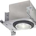 Juno Lighting IC1LED G4 09LM 30K 90CRI 120 FRPC 4" IC-Rated New Construction Recessed Housing, 120V, Bright White