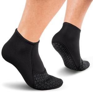 Yakevo Neoprene socks, Water Socks 3 mm Diving Socks Booties for Outdoor Water Sports, XXL