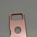 IDweel for iPhone 17 Pro Max Case with Screen Protector for Women, 3 in 1 Shockproof Slim Fit Hybrid Heavy Duty Hard PC Cover Soft Silicone Bumper Full Body Anti-Fingerprint Case, Rose Gold