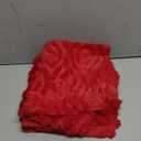 MIULEE Christmas Red Throw Pillow Covers 18x18 Inch, Soft Winter Plush Faux Wool Couch Pillow Covers Set of 2 Decorative Farmhouse Boho Throw Pillows for Sofa Living Room Bed