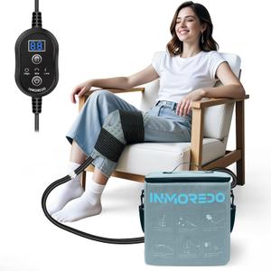 Cold Therapy Machine for Knee After Surgery, Programmable Ice Therapy System for Knee Replacement Recovery, Cryotherapy Pain Relief with Compression Pad for Shoulder/Arm/Hip/Ankle