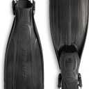 Cressi Lightweight Well-Balanced Open Heel Scuba Diving Fins - Pro Light: Made in Italy S/M