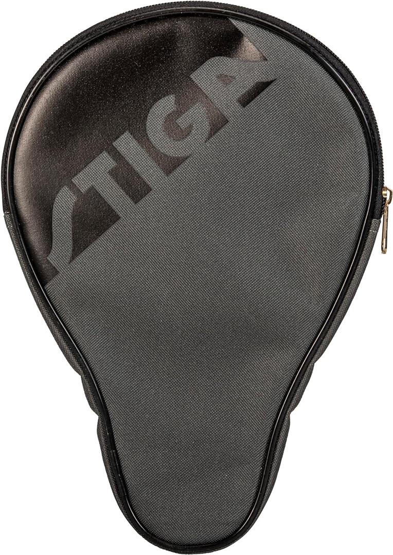STIGA Ping Pong Paddle Covers, Heavy-Duty Vinyl Features Extra Padding for Enhanced Protection + Fits Up to 2 Paddles