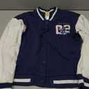 Disney Lilo & Stitch Minnie Mouse Girls Letterman Varsity Bomber Jacket for Big Kids, Size 10