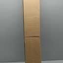 Ivilon Drapery Treatment Window Curtain Rod - Acrylic Ball 1 inch Pole. 48 to 86 Inch. Warm Gold