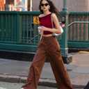 Women Off Shoulder Tops Sleeveless Shirts Y2K Going Out Crop Tank Top Red (Red, M)