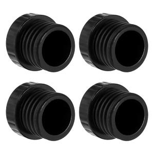 4Pcs Light Bulb Socket Cover,Black Light Socket Safety Caps Plugs,Light Socket Safety Cap Plugs for String Lights Recessed Standard Light Sockets for Covering Unused Sockets