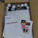 imprsv 4FT Light Up Numbers, Marquee Numbers 30th Birthday Decorations for Women, Men Foam Board Anniversary Party Decorations Arch Kit (DIY)