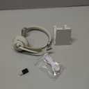 Bluetooth Headset, Wireless Headphones with Microphone Noise Canceling & USB Dongle, V5.0 Trucker Bluetooth Headset with Mic Mute & Charge Dock for PC/Laptop/Phone/Meeting/CallCenter/Office Gold