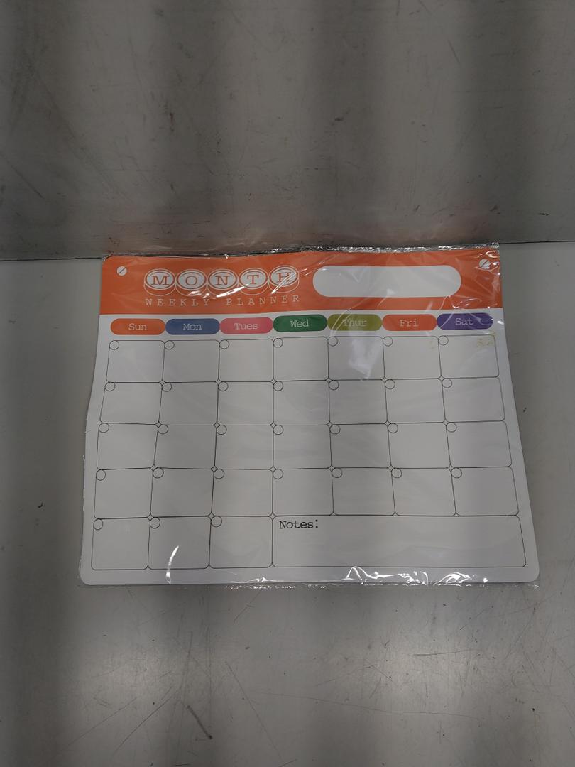 Magnetic Dry Erase Weekly Planner