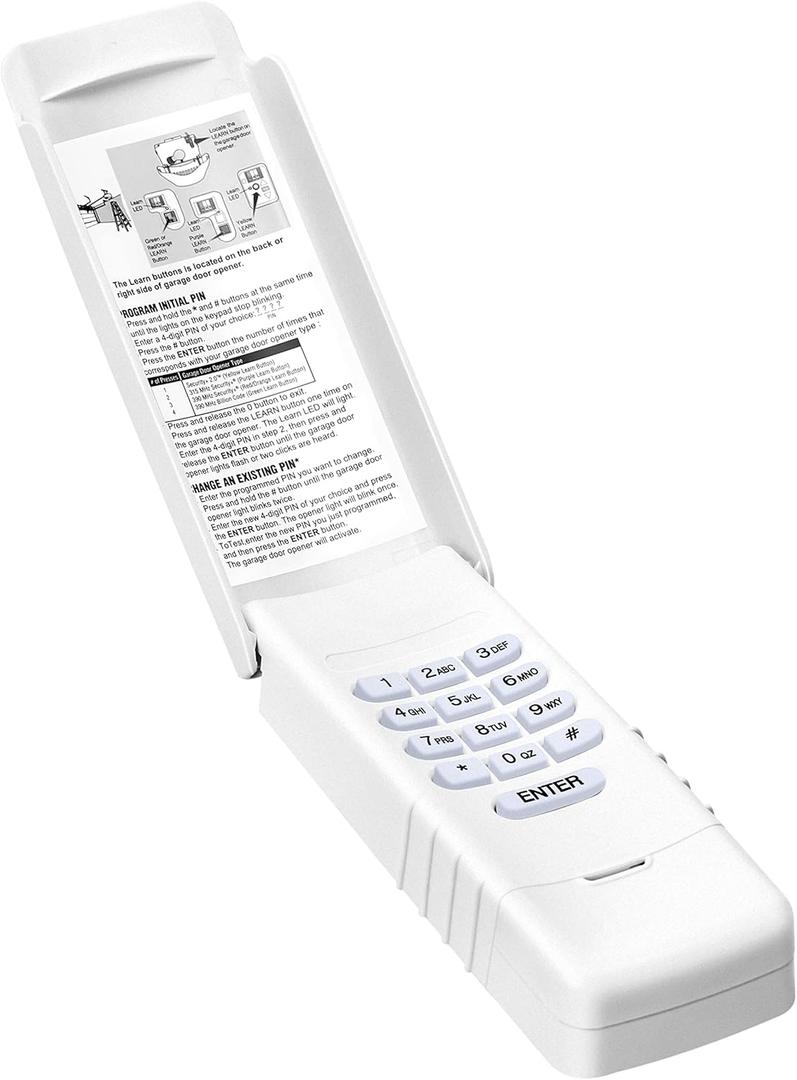 1Pack-LPWKP/MDTK Megacode Linear Garage Door Opener Keypad LD033 LD050 LS050
