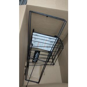 Tennis Ball Hopper, Portable Tennis Ball Holder with Handle for Court, Practice & Training (Large)