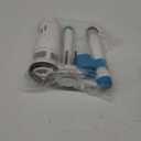 T Tulead Toilet Dual Flush Valve,Fill Valve,Push Button, One Piece Toilet Repair Kit, Drain Outlet 2.5", for 10"-12" Toilet Tank, Fill Thread Dia G1/2