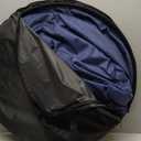 Kate 5x6.5ft(1.5x2m) Collapsible Backdrop Grey Blue Texture Pop up Reversible Photography Backgrounds for Zoom Video Meetings