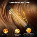 Curling Iron - Professional Manual Salon Rotating 1.75 Inch Hair Curler, Multi-Level Temperature Adjustment Crimper Hair Tool,Styling Tool for Long & Short Hair (Black, 1 3/4 inch)
