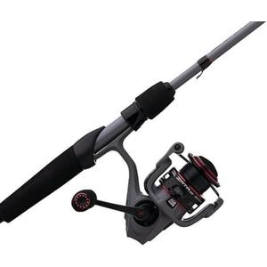 Abu Garcia Zata Spinning Size 2500 Reel and 6'10" Fishing Rod Combo, Rocket Line Management System, 24-Ton Graphite Blank, Aluminum Frame with Stainless Steel Components, Right/ Left Handle Position