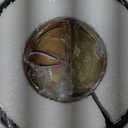 Ceiling Light Fixture, Hallway Ceiling Light with Gold Plate and Matte Black Shade, Modern Simple Style Porch Light Fixtures Semi Flush Mount (Black)