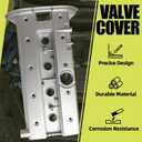 Aluminum Valve Cover Compatible with 1999-2005 Suzuki Forenza Daewoo Leganza Nubira 2.0L 2.2L L4