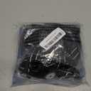 Waterproof Dog Boots for Small/Medium Dogs -Dog Paw Protectors Dog Suspender Boots Anti-Slip Pet Shoes for Outdoor Walking, Reflective Stay-On,Dirt-Proof Comfortable Booties (Black, Medium)