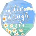 Home Decor Living Room Blue Kitchen Decor Daisy Gifts For Sister Friends Mom Birthday Christmas Decorations For Home Funny Living Room Decoration Acrylic Desk Decoration