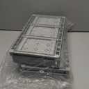 DEKAVA Under Sink Organizer 2 PackBathroom Cabinet Organizer2 Tier Sliding Cabinet Basket Organizer Drawer, Multi-Purpose Bath Collection Baskets for Bathroom (Grey)