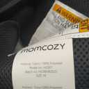 Momcozy Hip Seat Baby Carrier - Adjustable Waistband with Original 3D Belly Protector, Ergonomic Carrier with Various Pockets for Newborns & Toddlers up to 45lbs (Black, Medium)