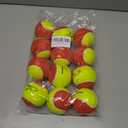 Kids Tennis Balls, Pressureless Tennis Balls for Kids Practice, Made of Premium Durable Felt, Idea for Little Beginner Training (Kids 36Ft (75% Slower Speeds))