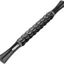 MZDXJ Muscle Roller, Massage Roller Stick for Athletes, Help Reducing Muscle Soreness Cramping Tightness Leg Arms Back Calves Muscle Massager(Gray Black)