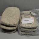 8 Pack Small Storage Baskets for Organizing, Woven Rope Bins for Bathroom, Closet, Shelf Organizer, Cute Cube Decorative Box for Towels, Baby Nursery, Toys, Gift Empty Baskets - 11.5"x7.5"x4.7"-Brown