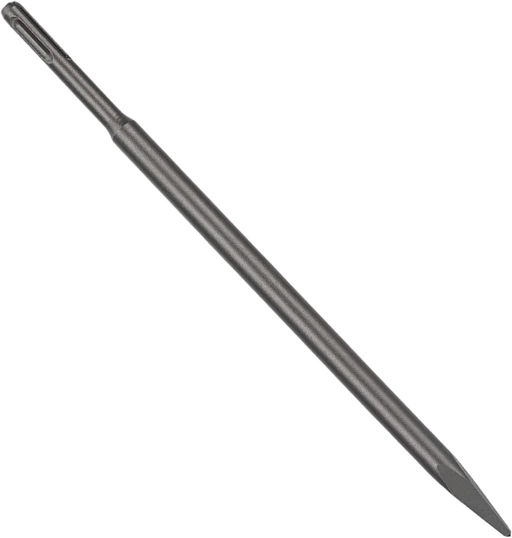24 Inch SDS Plus Point Chisel with Sds Plus Shank Ideal for Concrete Demolition, Tile Removal Chisel Tool for SDS Plus Hammer Drill Attachment