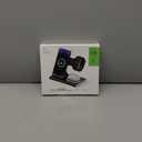 3 in 1 Foldable Charging Station for Apple Products,Wireless Charger for iPhone 17 16 15 14 13 12 Pro Max,Travel Dock Adapter&Light for iWatch Series 11 10 9 Ultra 3/2 SE 3/2,for AirPods 4 3 2 Pro 3/2 (White)