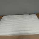 Bedsure Sherpa Blanket Queen Size for Bed - Super Soft, Cozy Fleece Thick Warm Blanket for Winter, GentleSoft Home Room Decor, White, 90x90 Inches