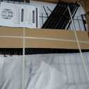 14 Panels No Dig Decorative Garden Fence with Gate, GATKITOM 31.3in(H) x 30.3ft(L) Rustproof Animal Barrier Metal Dog Fence Outdoor for Yard, Patio, Temporary Garden Fencing with Ground Stakes