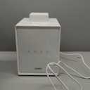 3L Stainless Steel Warm Mist Humidifier with Easy Clean and Warm Steam Function, Healthy Air Mist Humidifiers for Bedroom Living Room, with Sleep Mode and Auto-off Setting