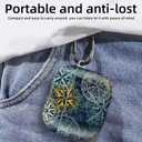 Compatible with AirPod 4th Generation 2024 Case, Shockproof Anti-Drop Protective Cover, Cute Case for Women Men with Keychain(Machinery)