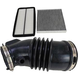 Intake Hose Tube & Air Filter & Cabin Air Filter Fit for 2009-2015 Honda Pilot V6 3.5L Replace 17228-RN0-A00 17220-RN0-A00 80292-SHJ-A41