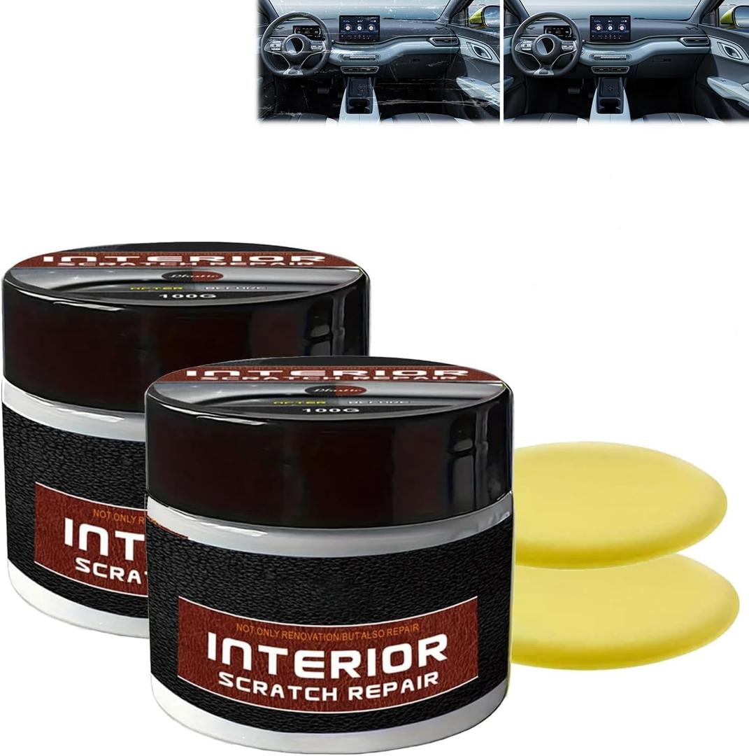 1PCS Dashboard Restorer For Car Interior Dashboard Scratch Repair KitInterior Scratch Repair Wax for CarCar Interior Scratch Remover Safe for All Vehicles