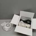 Seealle 16.1" Touch Table Lamps for Nightstand, 3-Way Dimmable Small Bedroom Lamps for Night Stands, Black Bedside Lamps for Living Room, Kids Room, End Table (A. Beige Shade & Black Base)