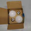 Linkind Matter Smart Light Bulb, Smart Bulbs Work with Apple Home, Siri, Alexa, Google, SmartThings, LED RGBTW Color Changing Bulbs Music Sync,A19 E26 60W 800LM, 2.4GHz WiFi Only, 4 Pack