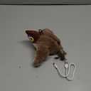 KreizyGo Cat Toys, Flapping Wings Sparrow, No Flying, Chirping Bird Interactive Catnip Toy for Kitten or Small Dogs, Touch Activated, Rechargeable