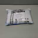 NORTHYARD Men's 2 in 1 Running Shorts Workout Gym Athletic Shorts with Liner Active Training Shorts with Zipper Pockets (White, L)