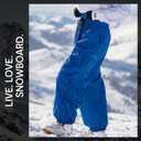 SNOWVERB Baggy Snowboarding Pants, Waterproof Insulated Ski Pants for Skiing & Snowboarding, Unisex Snow Cargo Pants