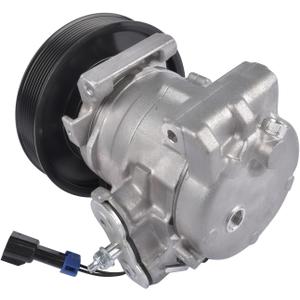 A/C Compressor w/Clutch Replacement for Freightliner Cascadia 113 125 126 2011-2019 12.8L 14.8L 15.6L L6 2265771000 CO29043C